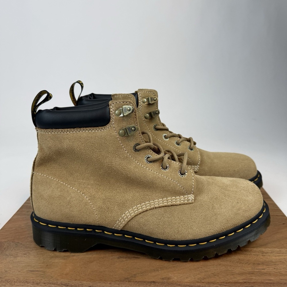 New Mens Dr Martens 939 Savannah Tan Bronx‎ Suede Boots Size 13 M